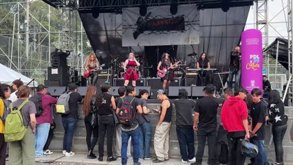 Presentación Lilith en el RocKristobal Fest 2025