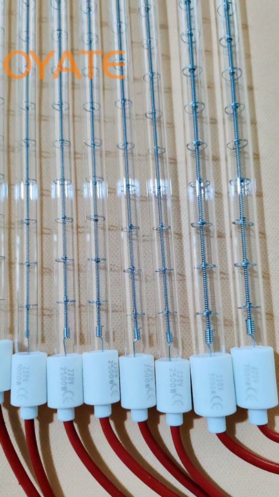 infrared light heat lamp 700mm 415v 2500w infrared light heat lamp 700mm 415v 2500w shortwave infrared heating curing lamp infrared light heat lamp heating bulb infrared heaters infrared light heating lamps