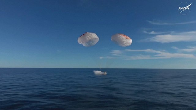 Regresan sanos y salvos a la Tierra los dos astronautas ‘atrapados’ nueve meses en el espacio