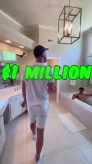 1m dollars vs 1k dollars bathroom