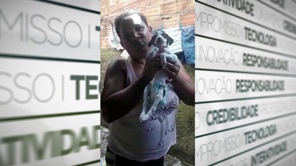 b'Mulher pede ajuda para operar cachorrinha'