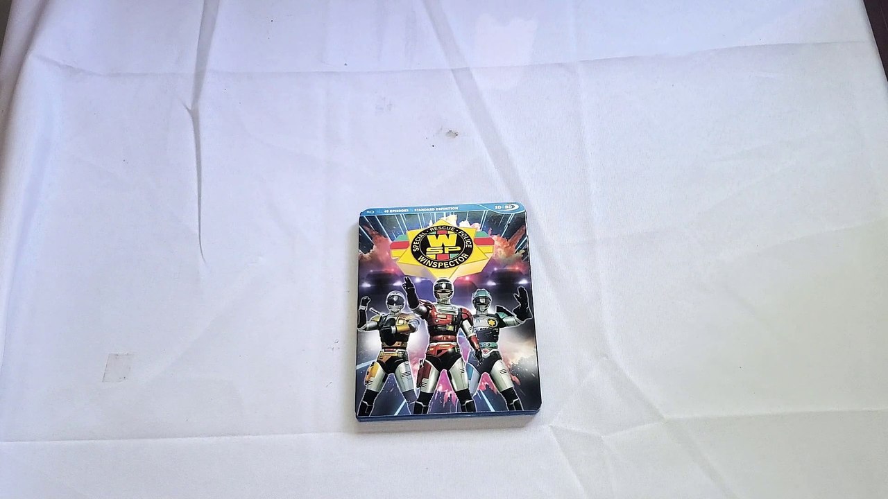 Metal Heroes Series 9: Special Rescue Police Winspector Blu-Ray Unboxing