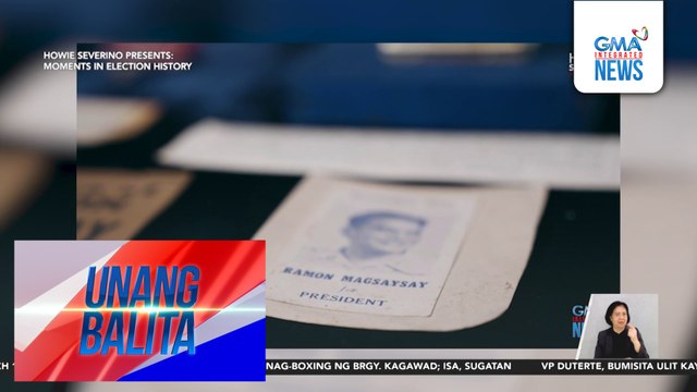 Unang presidential campaign jingle at iba pang campaign tactics ni dating Pres. Ramon Magsaysay, hihimayin sa Howie Severino Presents: Moments in Election History | Unang Balita