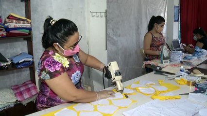 b'Programa "Ma1scara para Todos" a9 sucesso no Para1'