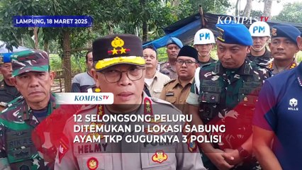 12 Selongsong Peluru Ditemukan di Lokasi Sabung Ayam TKP Gugurnya 3 Polisi