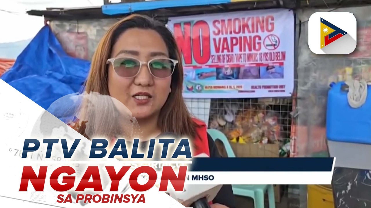 Smoke/vape-free ordinance ng Itogon, Benguet, mahigit na ipinatutupad
