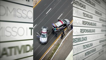 b'Homem teria disparado contra agentes da Guarda Municipal'