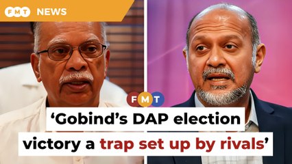 Gobind’s DAP election victory a ‘trap’ set up by rivals, claims Ramasamy