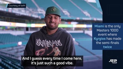 The nightlife is ridiculous!' - Kyrgios quizzed on why he finds his best form in Miami