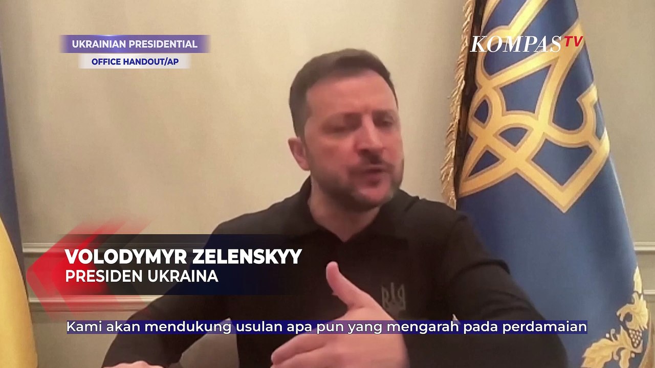 Rusia Sepakat Gencatan Senjata, Begini Respons Presiden Ukraina Zelenskyy