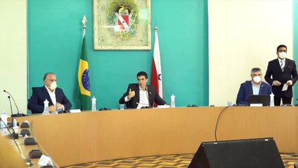 b'Estado traa7a plano de retomada de atividades no Para1'