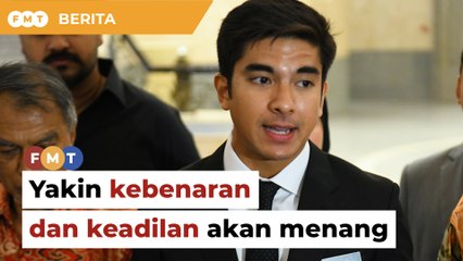 Syed Saddiq letak 110% nasib di tangan Allah