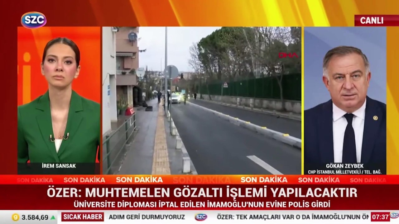 CHP İstanbul Milletvekili Gökhan Zeybek'ten SÖZCÜ TV'de açıklama