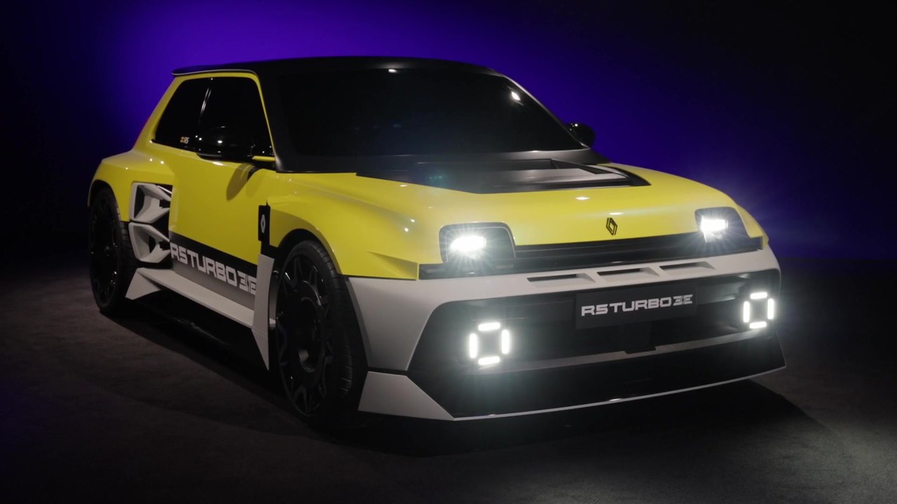 Der neue Renault 5 Turbo 3E - Das erste vollelektrische 'Mini-Supercar'