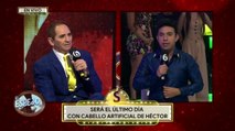 Héctor Garza y su último día con peluquín