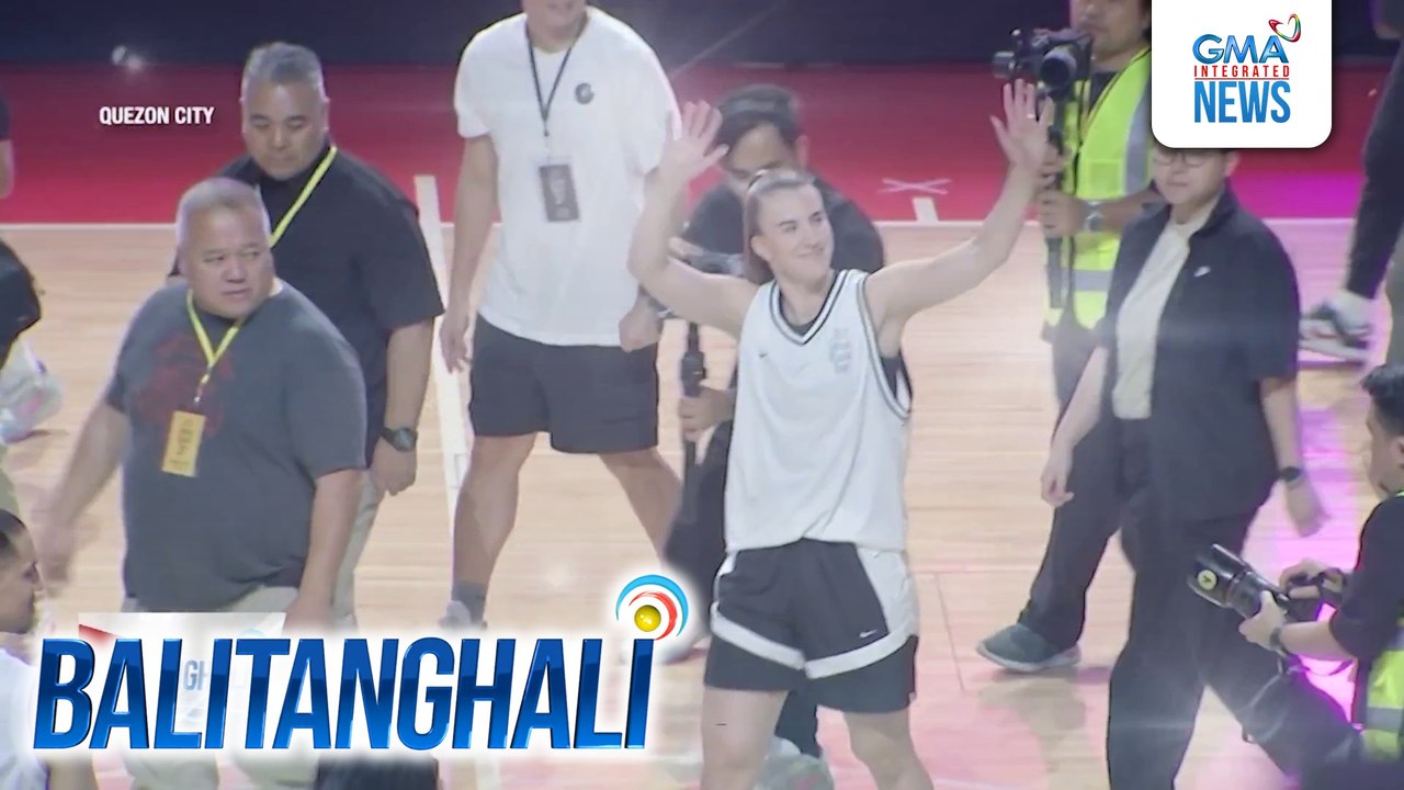 Int'l women's basketball star Sabrina Ionescu, bumisita sa bansa; mainit na tinanggap ng Pinoy fans | Balitanghali