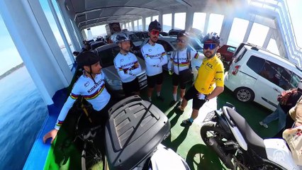 Bisikletçiler şehitler anısına Çanakkale'ye pedal çevirdi