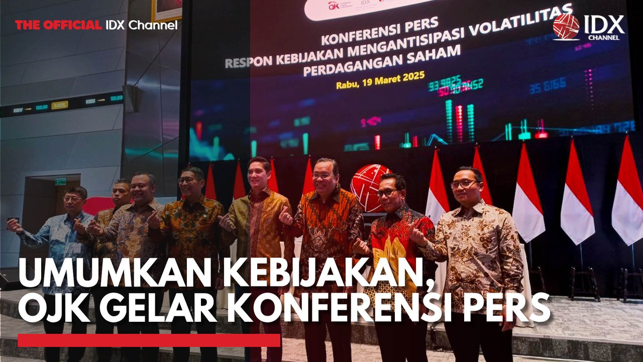 Umumkan Kebijakan, OJK Gelar Konferensi Pers