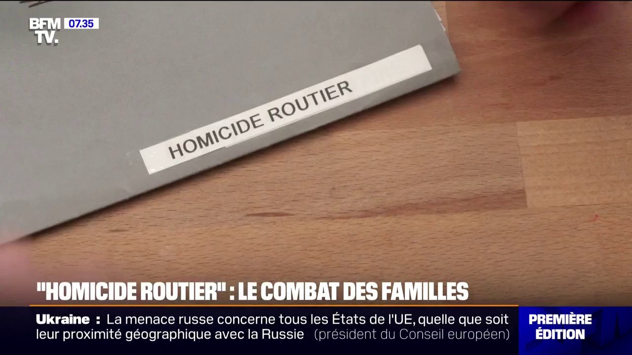 Ces familles de victimes, tuées par des conducteurs alcoolisés ou drogués, se battent pour la création d'un "homicide routier"