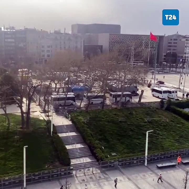 Taksim ve Gezi Parkı'nda yoğun güvenlik önlemi: Çok sayıda TOMA sevk edildi
