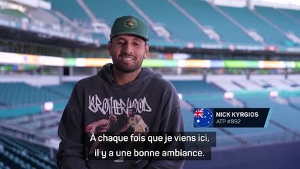 Miami - Kyrgios aime le tournoi et surtout... la vie nocturne de la ville !