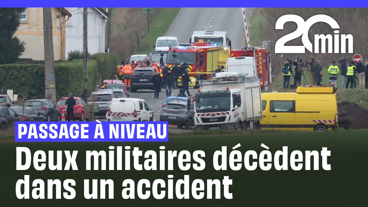 Ce que l'on sait sur l’accident qui a coûté la vie à deux militaires à un passage à niveau