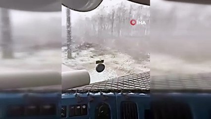 İstanbul'da o kesimlerde kar yağışı başladı!