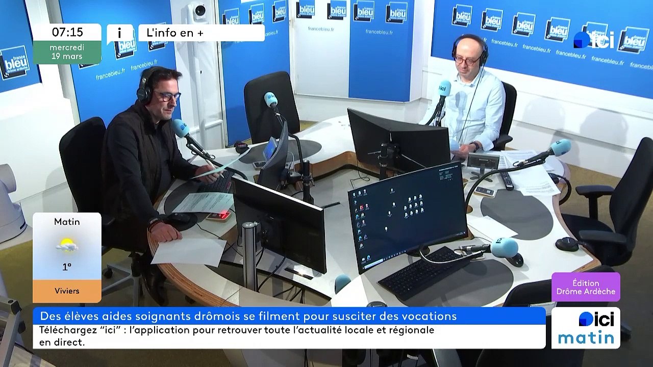 "Je filme ma formation" : les aides-soignants de la Drôme participent à un concours national