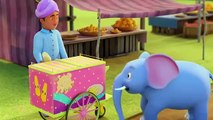 Ek Mota Hathi Khelne Gaya_ एक मोटा हाथी_ Hindi Cartoon Song and Baby Videos(360P)