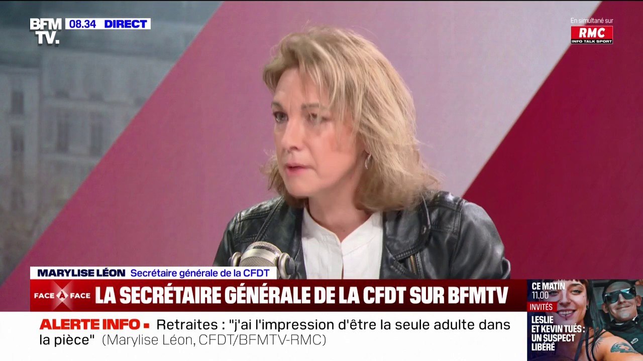 Conclave sur les retraites: “Le Premier ministre change les règles du jeu”, déplore la secrétaire générale de la CFDT