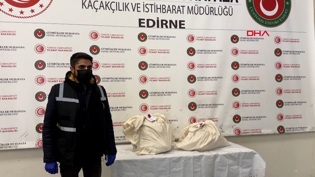 Kapıkule'de TIR'da 44 kilo uyuşturucu ele geçirildi