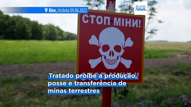 Países bálticos e Polónia anunciam retirada do tratado sobre minas terrestres