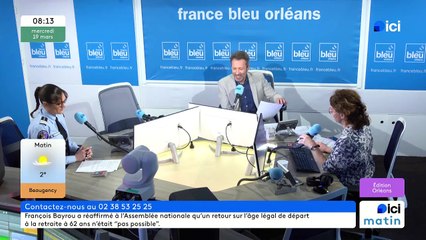 ICI Orléans - L'invité d'ICI Matin : Colonelle Christelle Tarrolle, chef de la Section de recherches de la gendarmerie