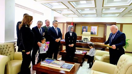 Sinoplu şehidin kızına "Devlet Övünç Madalyası ve Beratı" takdim edildi