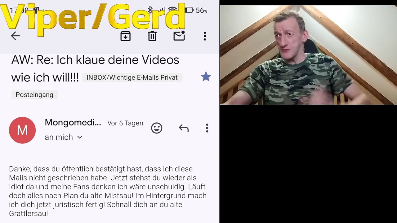 Viper  Reaction zu Mongo Pongo Teil #001