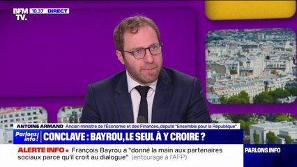 Antoine Armand (député "Ensemble pour la République"): "On ne devrait pas résumer la question de la retraite à la question de l'âge"
