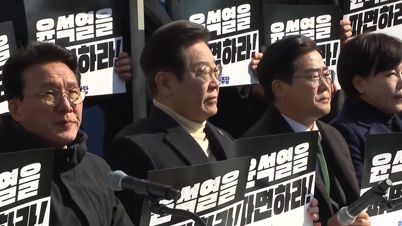 이재명 "최 대행, 직무유기 현행범으로 즉시 체포 가능" / YTN