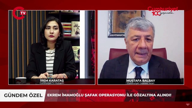 Şimdi ne olcak? İmamoğlu gözaltına alındı! Mustafa Balbay Cumhuriyet TV'ye flaş bilgiler verdi...