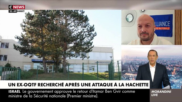 La police recherche un ex-OQTF algérien dans les Yvelines qui aurait attaqué un jeune garçon de 14 ans à coups de hachette hier - L'ado a été retrouvé avec des plaies aux bras et aux jambes - VIDEO