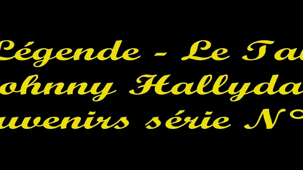 Johnny Hallyday série N°60