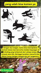 Hiburan Seru Mati Lampu, Trik Bayangan Tangan orang kampung