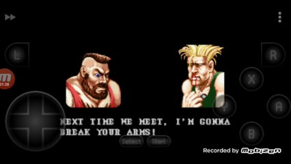 Street Fighter II Turbo: Hyper Fighting Zangief vs Guile luta completa