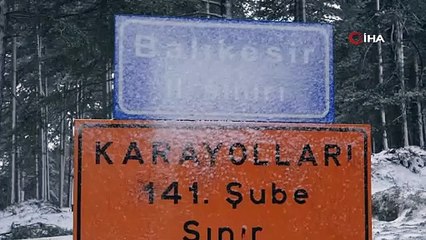 Kazdağları Beyaza Büründü!