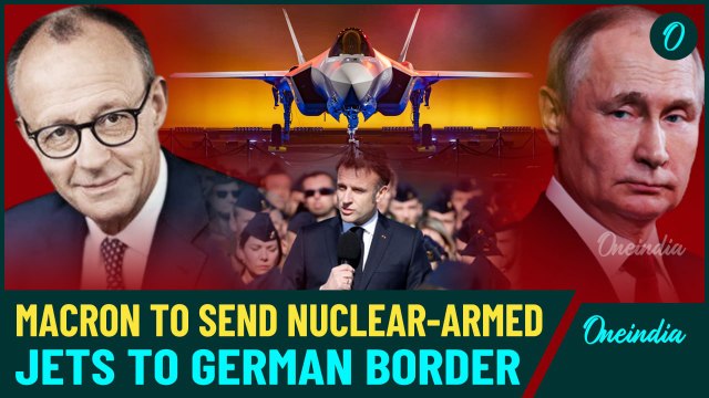 Macron's Shocking Nuclear Move | France to Deploy Fighter Jets with Nuclear Missiles Near Germany