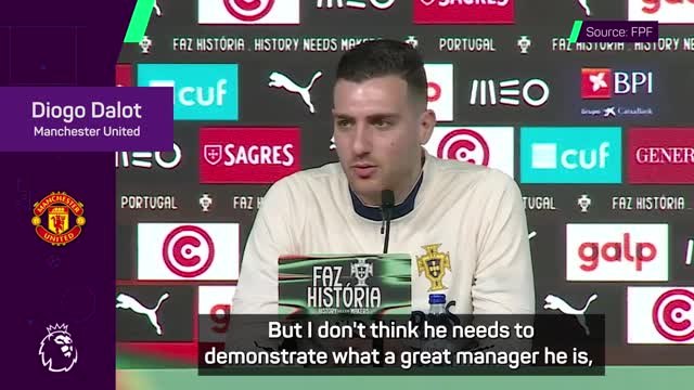 Amorim has nothing to prove at United, claims Dalot