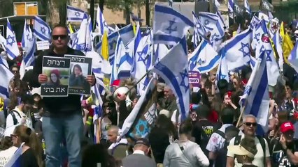 تظاهرة في القدس ضد استئناف الحرب في غزة