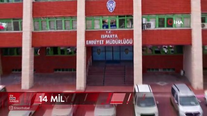 Isparta merkezli 'Change' operasyonu: 14 milyonluk vurgun