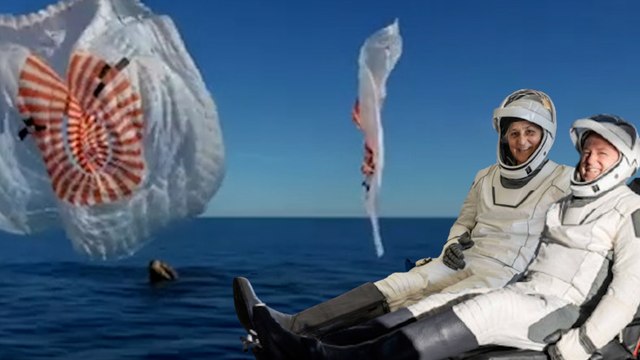 Les deux astronautes « coincés » à bord de la Station spatiale internationale de retour sur Terre