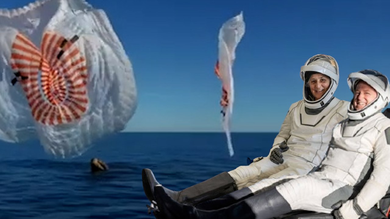 Les deux astronautes « coincés » à bord de la Station spatiale internationale de retour sur Terre