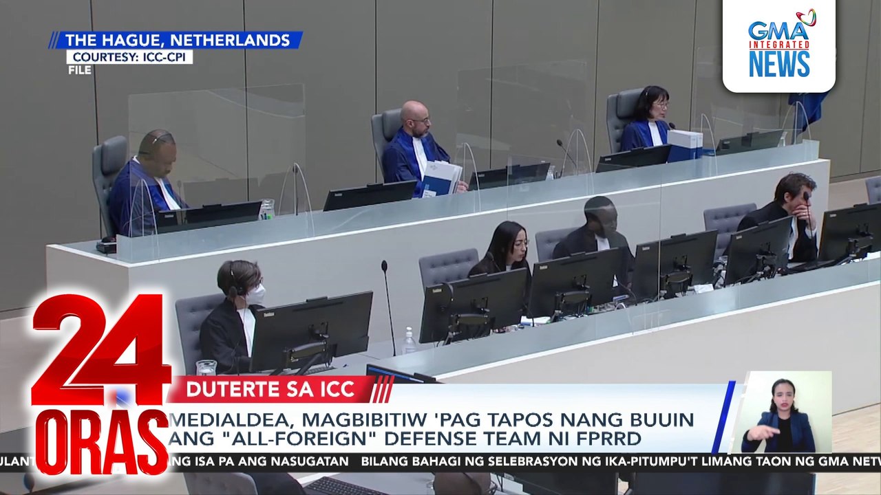 Medialdea, magbibitiw ‘pag tapos nang buuin ang “all-foreign” defense team ni FPRRD | 24 Oras